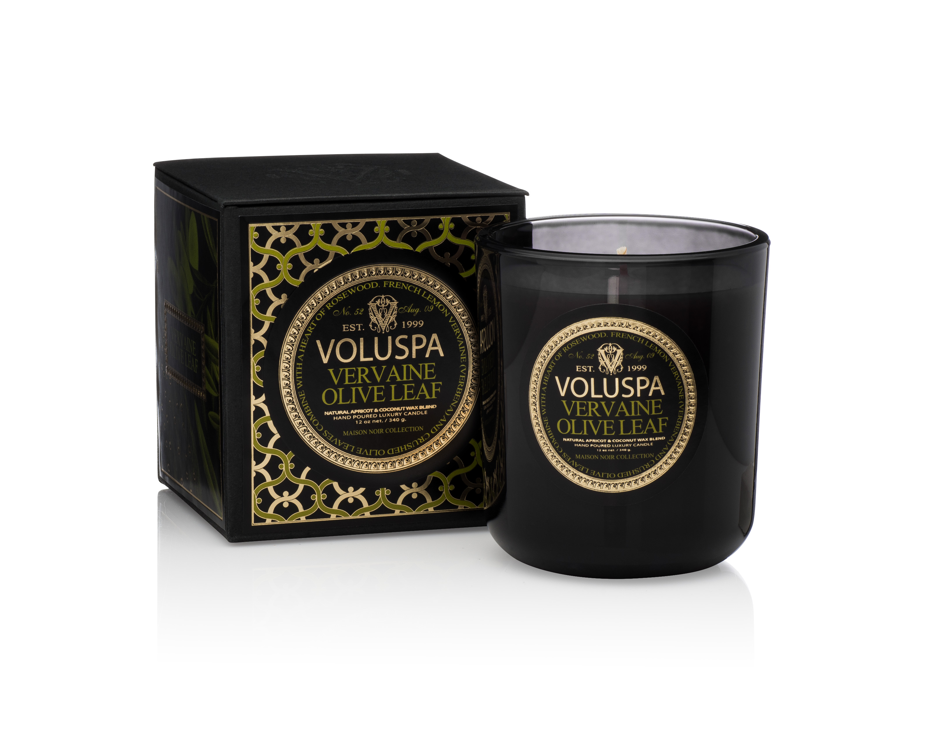Classic Maison Candle - Vervaine Olive Leaf